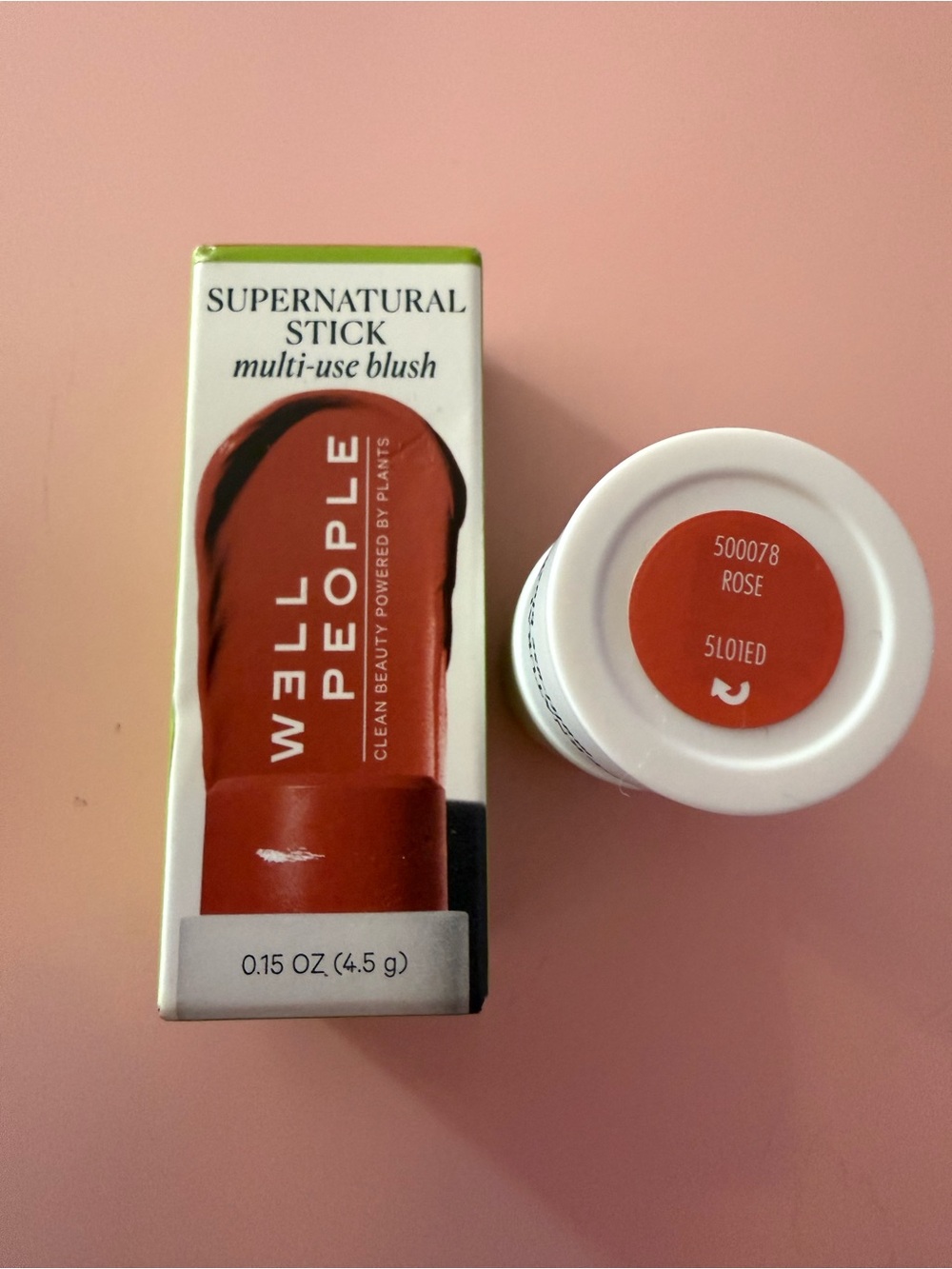 Well People Supernatural Stick Blush - Rose - NWT